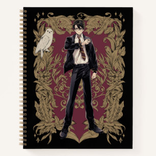 Carnet Anime HARRY POTTER™ Cadre Orné