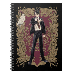 Carnet Anime HARRY POTTER™ Cadre Orné
