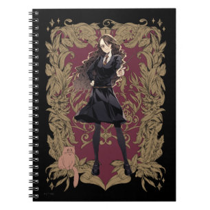 Carnet Anime Hermione Granger Cadre Orné