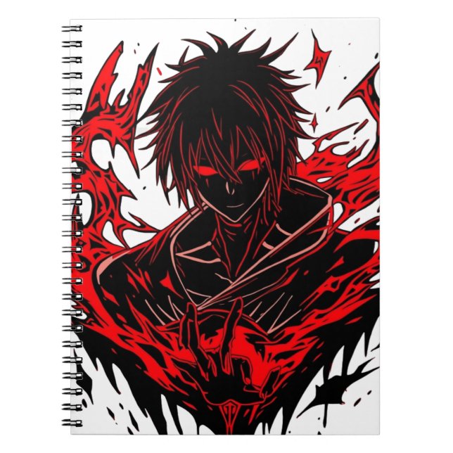 Carnet Anime sombre (Devant)