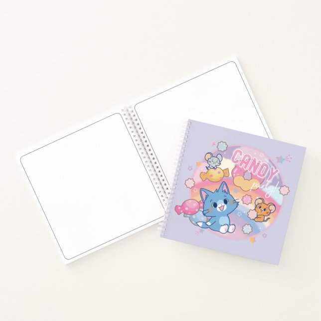 Carnet Anime Tom et Jerry Candy Party (Intérieur)