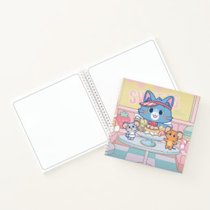 Carnet Anime Tom, Jerry et Tuffy Dessert Parlor