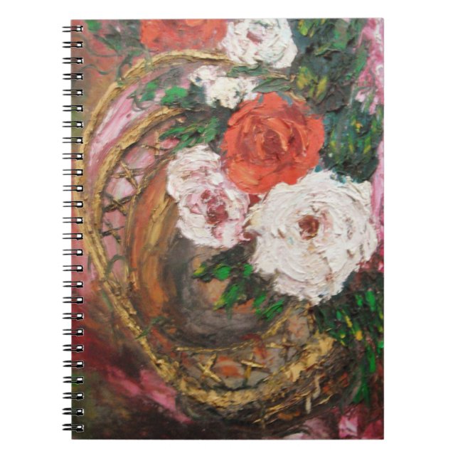 Carnet Ann Hayes Painting Panier à fleurs (Devant)