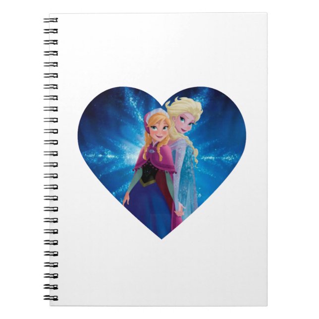 Carnet Anna et Elsa Frozen (Devant)