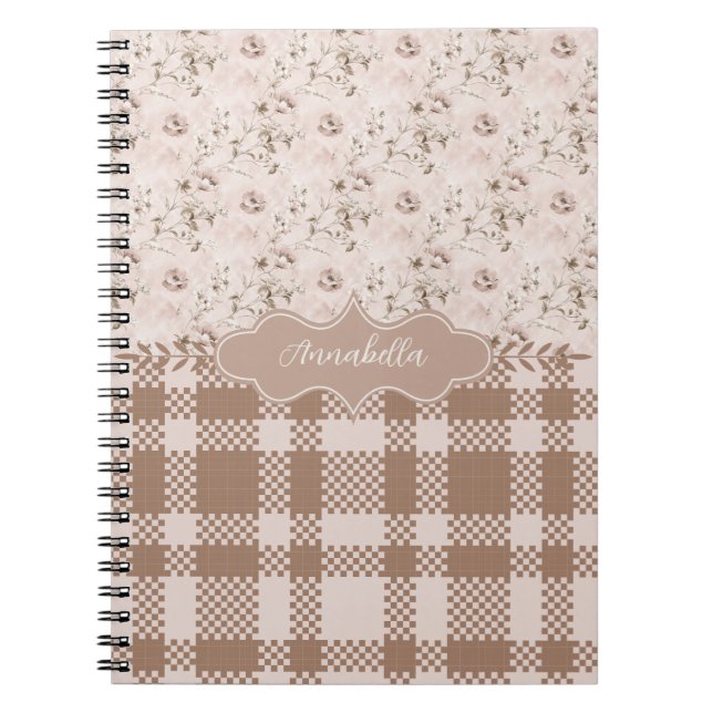 Carnet Annabella Vintage Dusty Rose rose (Devant)