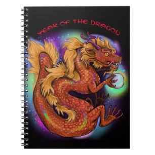 Carnet Année chinoise du zodiaque du dragon