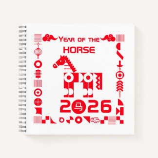 Carnet Année du cheval 2026