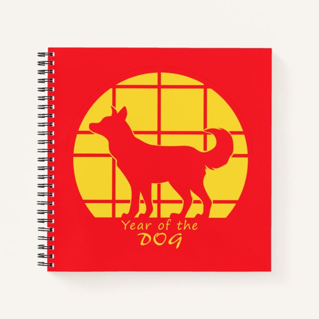 Carnet Année du chien (Devant)
