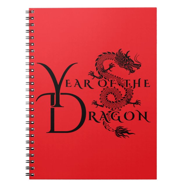 Carnet Année du dragon (Devant)