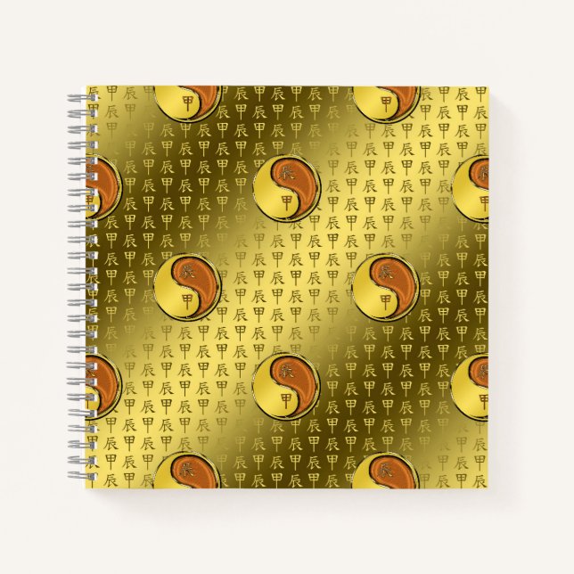 Carnet Année du Dragon de Bois (Devant)