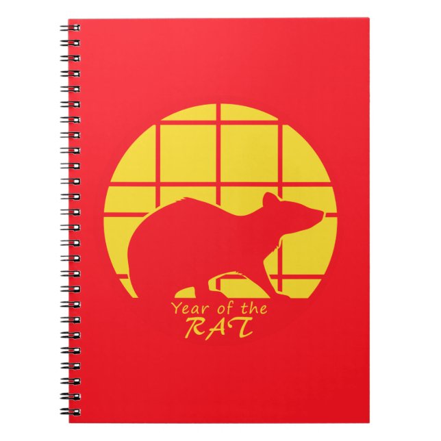 Carnet Année du rat (Devant)