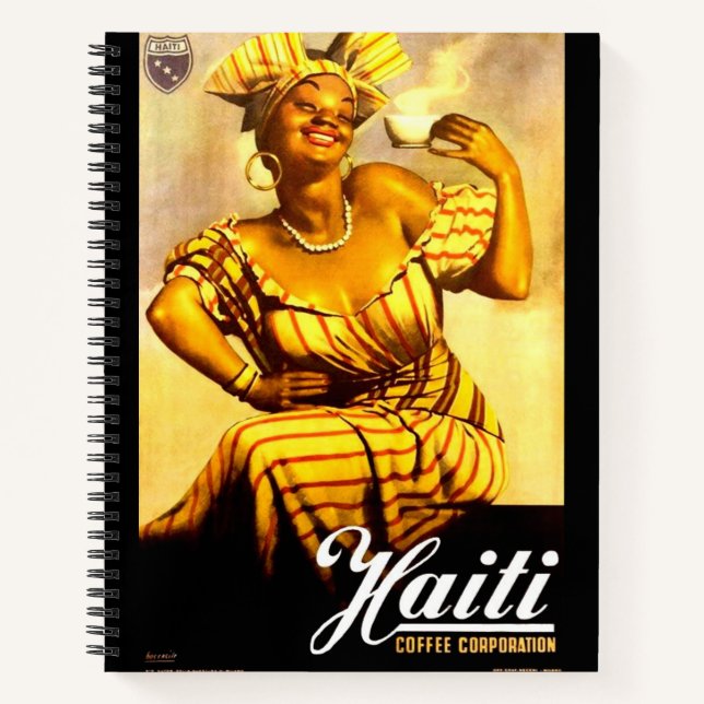 Carnet Années 1950 Haïti Coffee Corporation (Devant)
