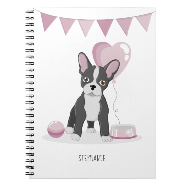 Carnet Anniversaire du Bulldog français (Devant)