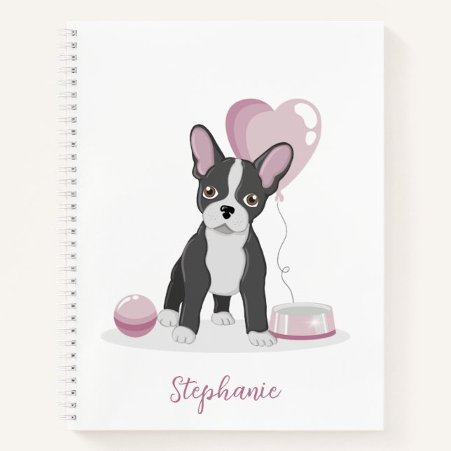 Carnet Anniversaire du Bulldog français (Devant)