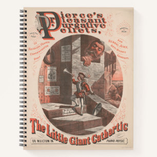 Carnet Annonce vintage pour les pellets de purge du Dr Pi