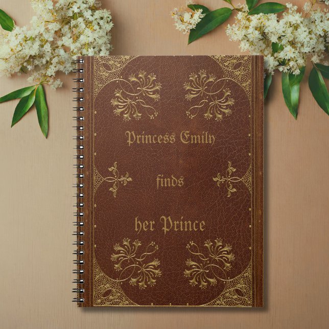 Carnet antique book binding -personalized  (Créateur téléchargé)