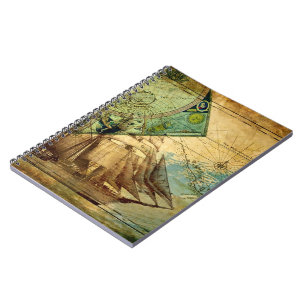 Carnet Antique Map - Notebook