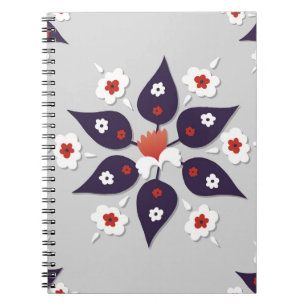 Carnet Antique ottoman turc design, abstraite