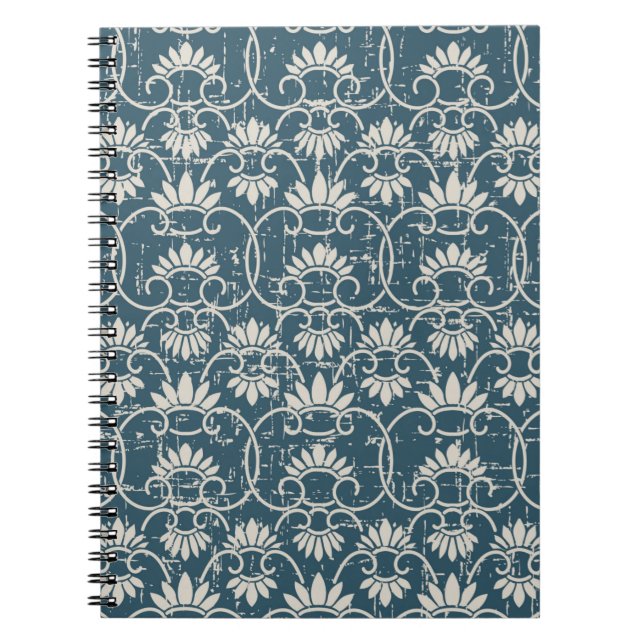 Carnet Antique Rétro sans charme rétro usé arrière - plan (Devant)