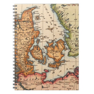 Carnet Antique vieille carte inspirée (10)