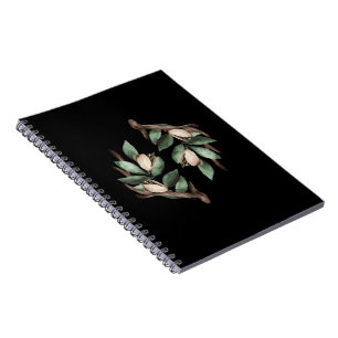 Carnet Antler avec branche verte