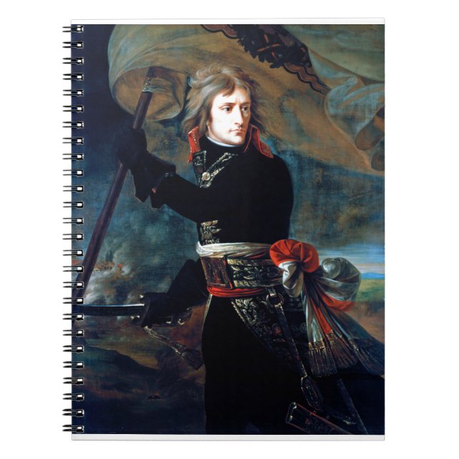 Carnet Antoine Jean Gros Napoléon Bonaparte sur le Pont (Devant)