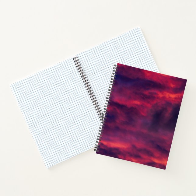 Carnet août rouge (Intérieur)