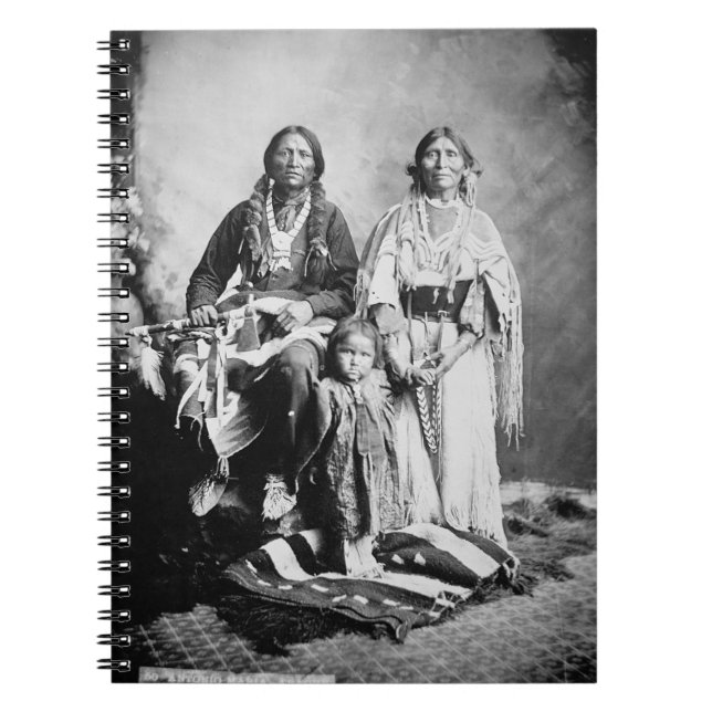Carnet Apache Antonio en chef Maria avec sa famille, 1897 (Devant)