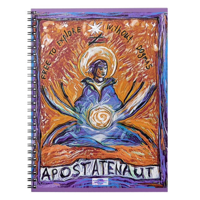 Carnet Apostatenaut - explorer sans dogmes (Devant)