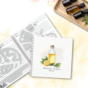 Carnet Apothécaire Citron Citrus Huiles essentielles Aqua