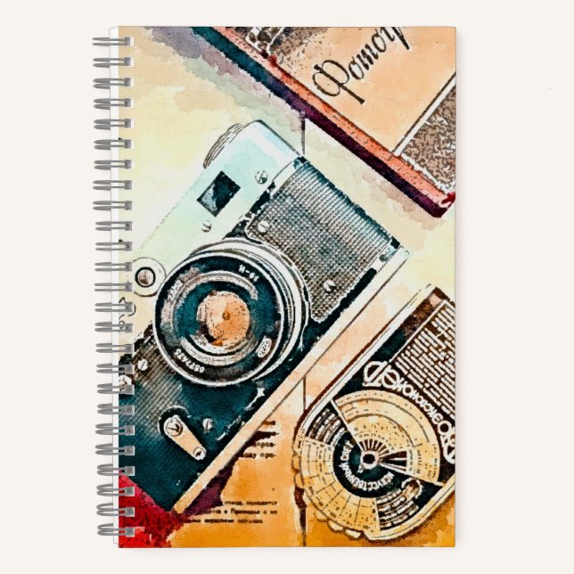 Carnet Appareil photo vintage (Recto)