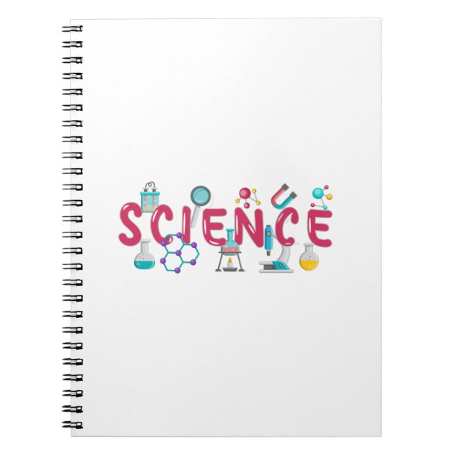 Carnet Appareils de laboratoire scientifique (Devant)