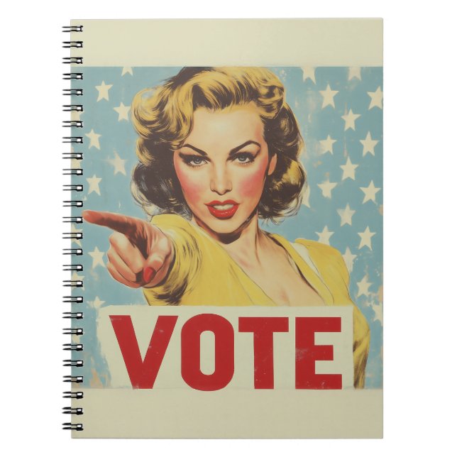 Carnet Appel à l'action patriotique : Votez ! (Devant)