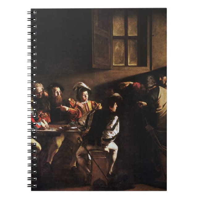 Carnet Appel De Saint Matthieu Par Caravaggio (Devant)