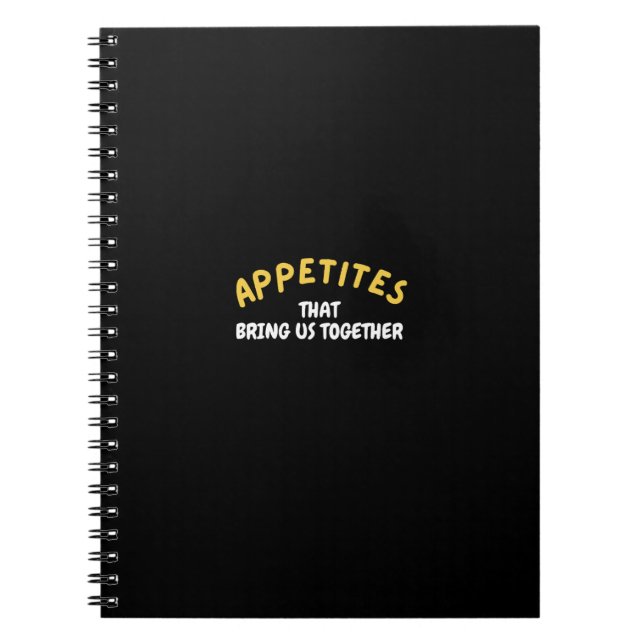 Carnet Appétit qui nous rassemble (Devant)