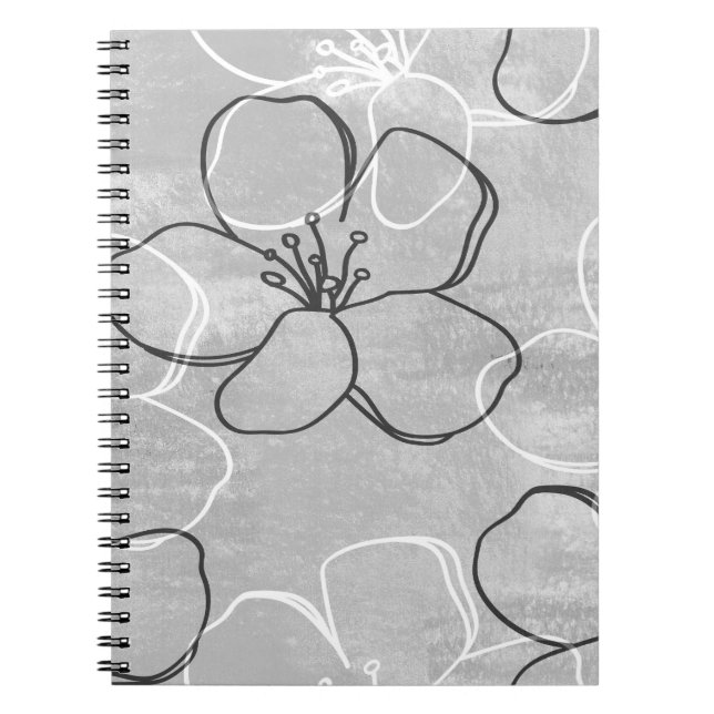 Carnet Apple Blossom Dream : Ornement Abstrait (Devant)