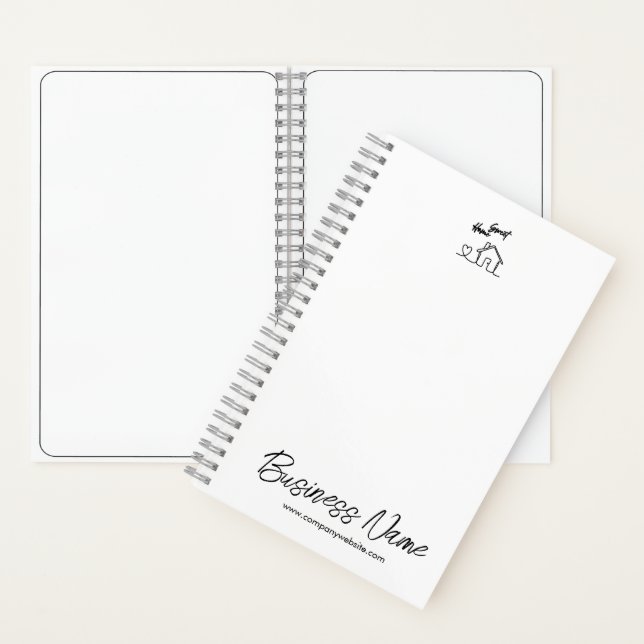 Carnet Application minimale de remerciement client Bienve (À l'intérieur)