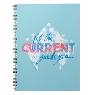 Carnet Aquaman   Graphique Logo "Let The Current Guide Yo