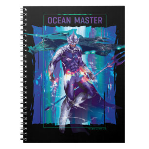 Carnet Aquaman Ocean Master King Orm Refractionné Graph