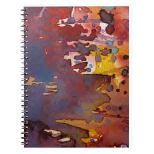 Carnet aquarelle 8 d'arrière - plan