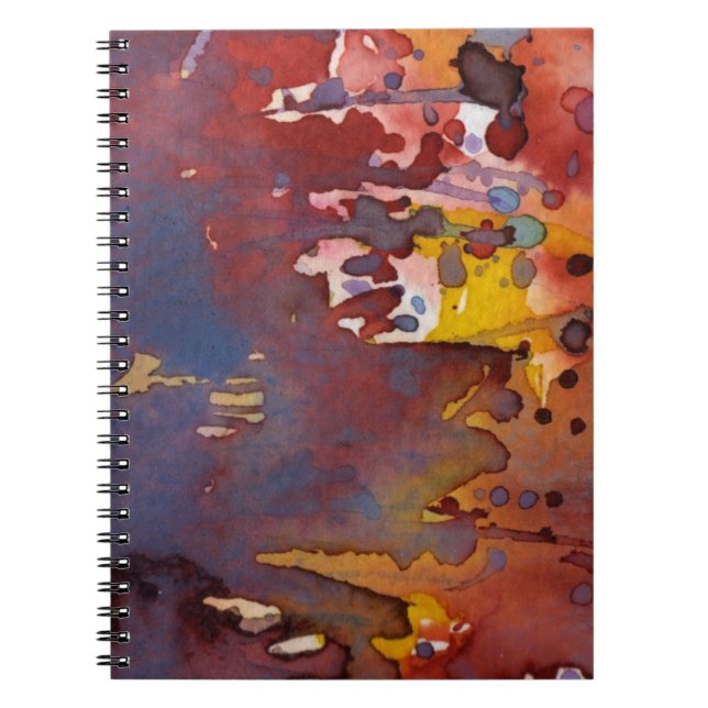 Carnet aquarelle 8 d'arrière - plan (Devant)