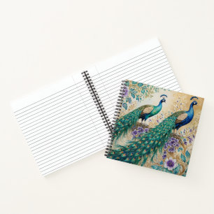 Carnet Aquarelle à pois et à fleurs Roses