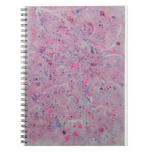 Carnet Aquarelle Abstraite Pastel Rêveuse