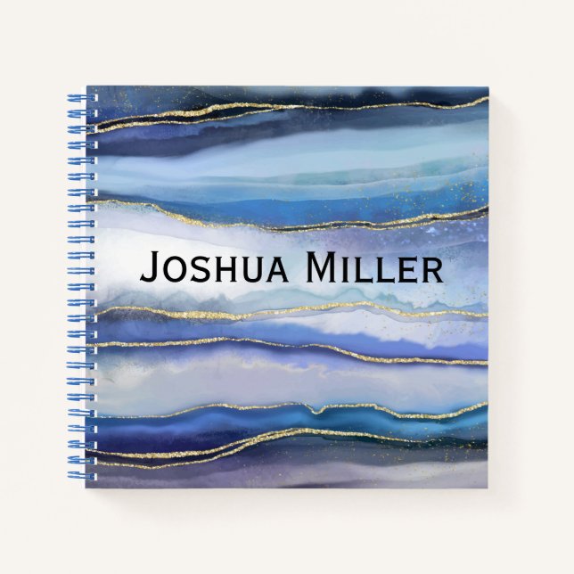 Carnet Aquarelle Agate (Devant)