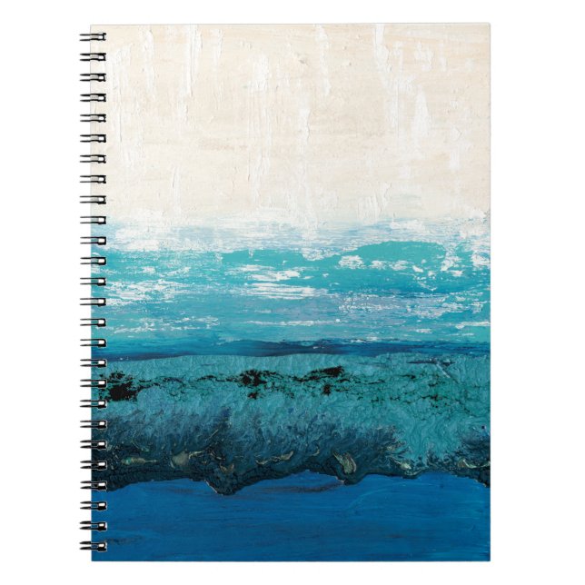 Carnet Aquarelle bleu saphir (Devant)