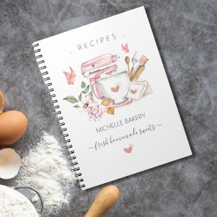 Carnet Aquarelle Boulangerie mixer Recettes