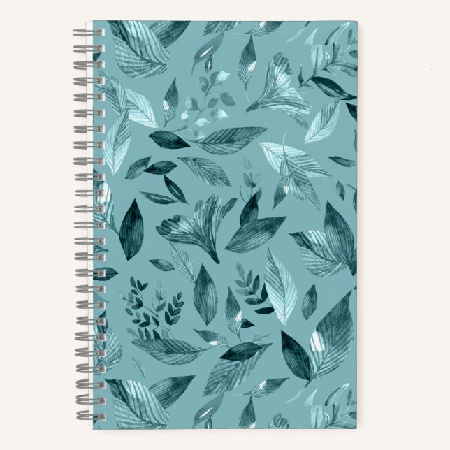 Carnet Aquarelle chute feuilles 2 (Recto)