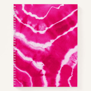 Carnet Aquarelle Cool de teinture rose chaud Magenta Fuch