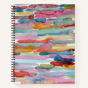 Carnet Aquarelle couleur Abstraite Aquarelle Brise-pincea