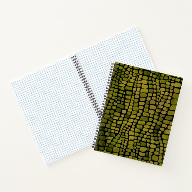 Carnet Aquarelle Crocodile Imprimer (Intérieur)